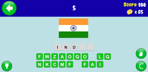 Guess the country Screen 2