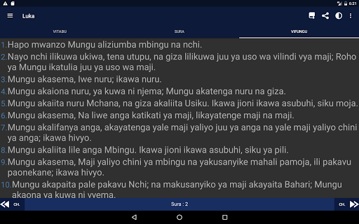Biblia Takatifu, Swahili Bible (Kiswahili)  APK screenshots 8