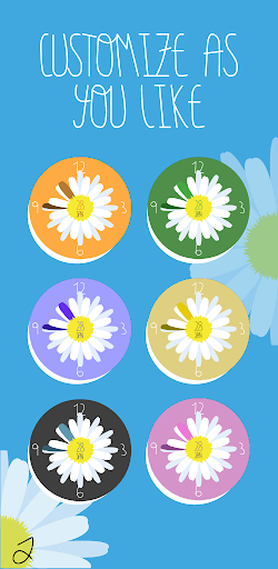 Simple Flower Watch Face Screen 2