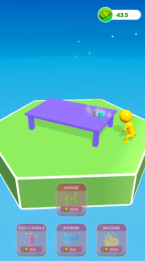 Android application Idle Candle Fire 3D screenshort