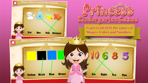 Princess Kindergarten Games  screenshots 7