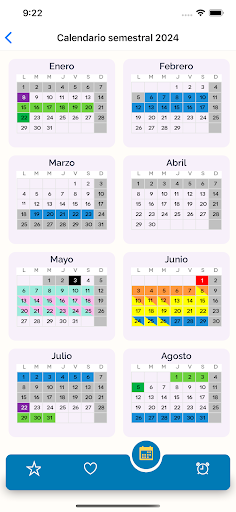 Calendario Académico UG Screen 2