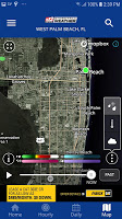 screenshot of CBS12 News StormTrac Weather