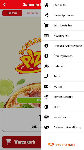 Schlemmer Pizza Fellbach Screen 3