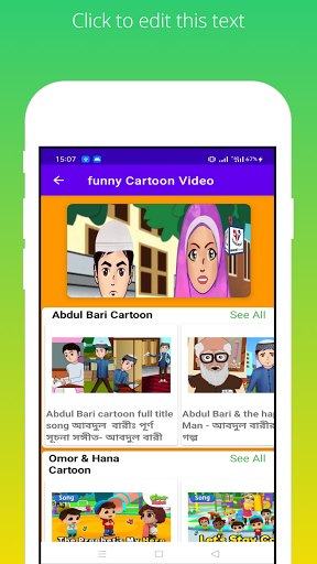 Android application Cartoon Funny Video Cartoon Sh screenshort