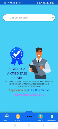 Akreditasi Klinik Screen 2