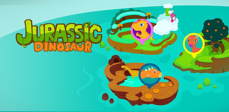 쥬라기 월드 액션: 공룡 세계 아동 교육 게임