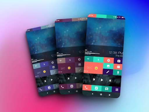Metro theme for KLWP Screen 3