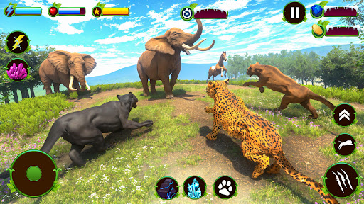 Wild Panther Family Life Games screenshot