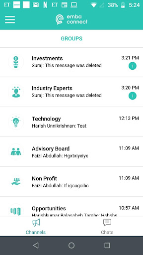 EMBA Connect Screenshot 1 - AppWisp.com