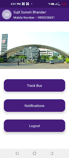 SBTS SGI Parents Application Screen 3