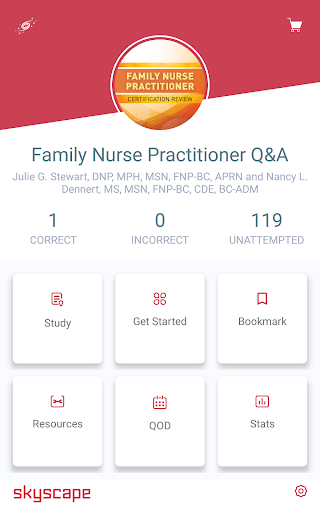 Screenshot of Family Nurse Practitioner Q&A