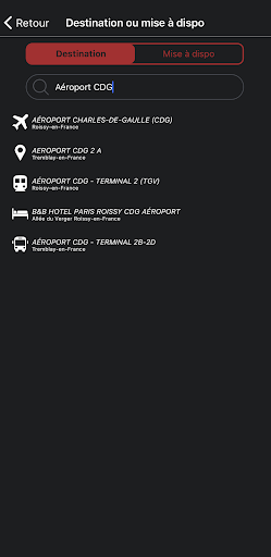 Android application KYMIA screenshort