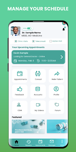 Android application Ponea Doctor screenshort
