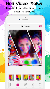 Holi Video Status & Video Maker 2021 Screenshot
