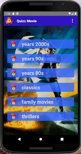 Android application AlgoPole Quizz Movie screenshort