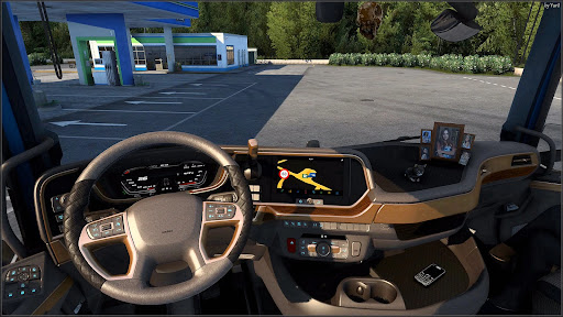 Android application US Truck Drive Simulator Games screenshort