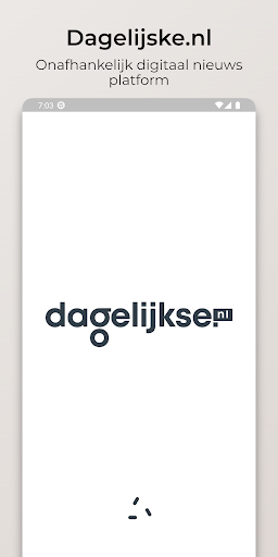 Android application Dagelijkse screenshort