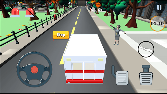 City Ambulance Driving Sim