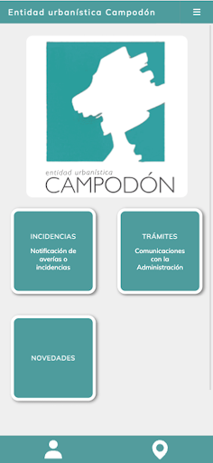Android application Entidad urbanística Campodón screenshort
