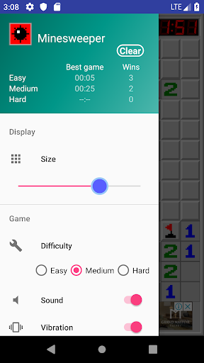 Minesweeper: Magic wand Screen 3
