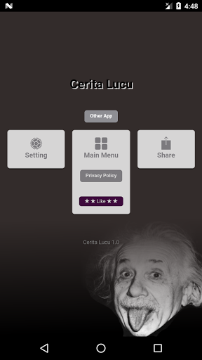 Android application Cerita Humor Lucu screenshort