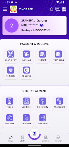 Android application Hostay Hainsay SACCOS screenshort