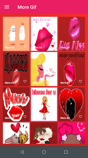 Kisses And Hugs Animated Gif Screen 3