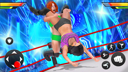 Girls Wrestling Ring Fighting v1.1 MOD APK(Unlimited Money)Free For Android 1