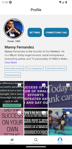 Android application Our Mindset screenshort