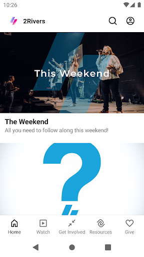 Android application 2Rivers Church screenshort