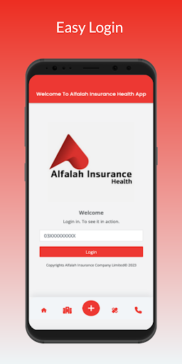 Android application Alfalah Insurance HCare screenshort