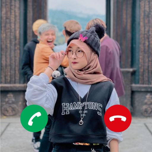 Juyy Putri Fake video call prank - Chat with novan