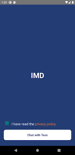 Android application AMIbyIMD screenshort