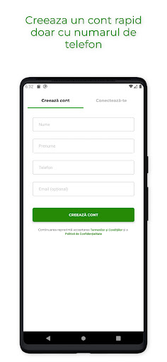 Android application Afisport screenshort