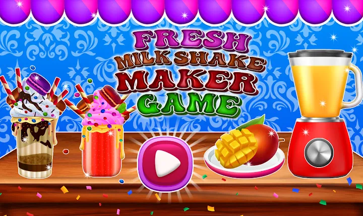 Fresh Milkshake Maker Game MOD