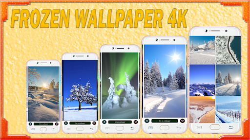 Android application Frozen Wallpaper HD screenshort