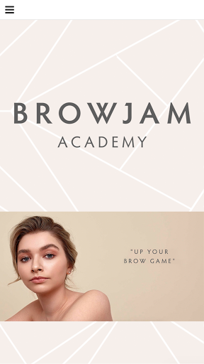 Android application Browjam Academy screenshort