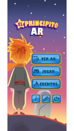 Android application El principito AR screenshort