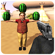Watermelon Shooter 3D Game: FPS Shooting Challenge  Icon