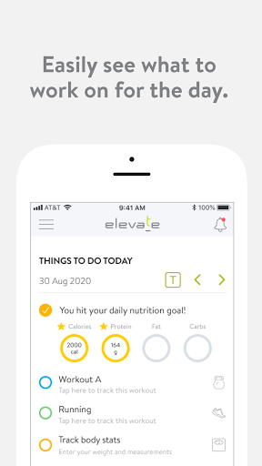 Android application ElevatePHW screenshort