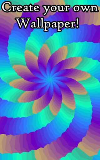 Screenshot of Hypnotic Mandala Wallpaper