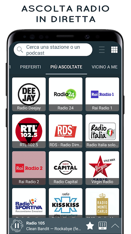 Radio Italiane - radio online - 3.5.25 - (Android)