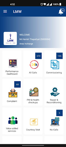 LMW Service - TMD Screen 3