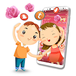 Cover Image of 下载 Cute Friendship Launcher Theme  APK
