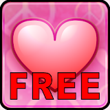 Pink Love Live Wallpaper FREE icon