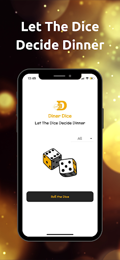 Android application Diner Dice screenshort