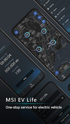 Android application EV Life screenshort