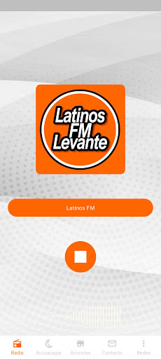 Android application Latinos FM Levante screenshort