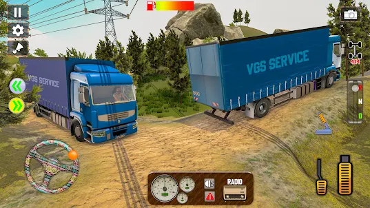 Hill Truck Driving: Truck Game